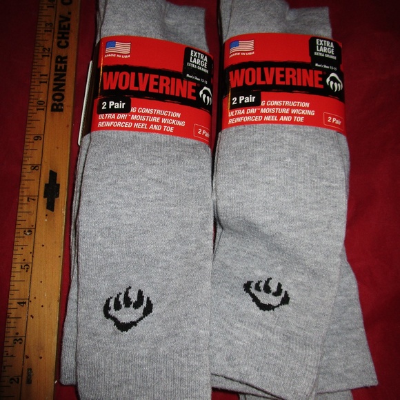 Wolverine | Underwear & Socks | 4 Pair Extra Large Wolverine Ultra Dri